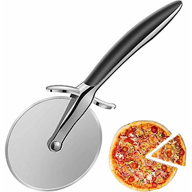 Cắt bánh pizza bằng thép không gỉ, dao pizza chuyên nghiệp với tay cầm không phải, máy cắt pizza cho bánh kếp pizza