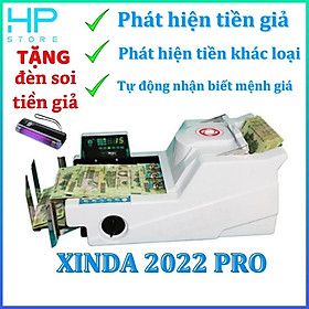 Mua Máy đếm tiền phát hiện tiền gi.ả  phát hiện tiền khác loại - Xinda 2022Pro  mẫu mới 2022