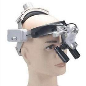 Kính lúp cao cấp có đèn, choàng đầu TERINO RDM-002 (phóng đại 4x, khoảng cách làm việc 420mm) - Hàng chính hãng