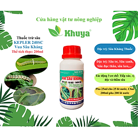 Thuốc trừ sâu Vua Sâu Kháng 200ml Tiếp xúc Vị độc Thấm sâu