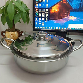 Mua Lẩu nắp kính  Lẩu nắp inoc   Hàng VN (CHÍNH HÃNG VIETCOOK)