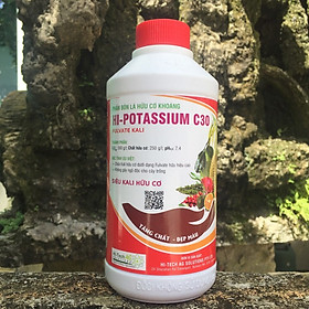 Phân bón lá Siêu Kali Hữu Cơ Hi-POTASSIUM C30 500ml