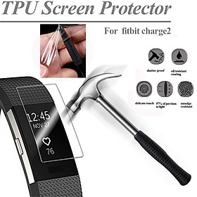 HD TPU Explosion-Proof Screen Protector For Fitbit Charge2 Watch