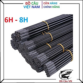 Đọt cần câu tay 6H - 8H carbon xoắn 80cm ACV