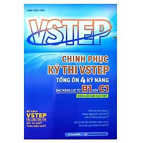 Hình ảnh Sách - Chinh Phục Kỳ Thi VSTEP tổng ôn 4 kỹ năng (MG)