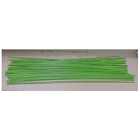 20Kg Que Thép Chống Lan Bọc Nhựa Màu Xanh Dài 80cm