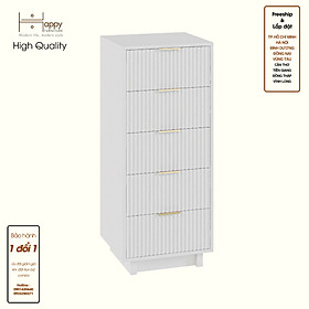 Mua HAPPY FURNITURE   Tủ lưu trữ 5 ngăn kéo - NAMI  THK_243   50cm x 45cm x 119cm DxRxC