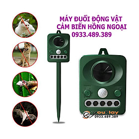 Mua Máy Đuổi Chuột  mèo  chó  chim ... thiết bị đuổi chuột AMB A2 công nghệ cảm biến hồng ngoại.