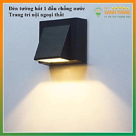 Mua Đèn tường led ngoài trời hắt 1 đầu trang trí  ngoại thất  nội thất