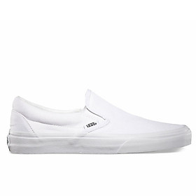 Giày Vans Classic Slip-On All White - VN000EYEW00