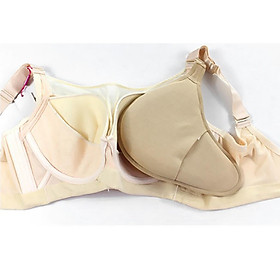 Right Breast Sweat Pads Women Silicone Breast Forms Cotton Protect Pocket