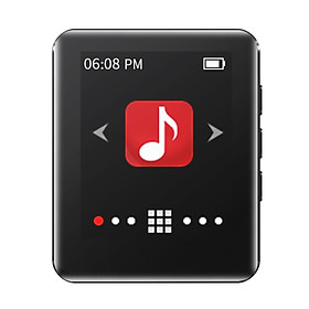 RUIZU M4 8G black Bluetooth external touch screen 1.8 inch mp3/mp4 lossless HIFI mp5 music video player student English Walkman movement