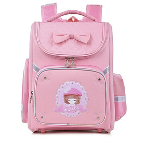 Ba Lô Chống Gù Mr. Vui BLCG780-SG - Màu Hồng Nhạt