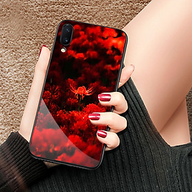 Ốp lưng iphone in 3D hoa bỉ ngạn mặt kính sáng bóng ( dành cho dòng máy iphone 6 đến iphone 11)