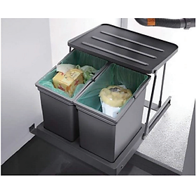 Mua Thùng rác 2 khoang gắn cánh  EU.DV2 Euronox