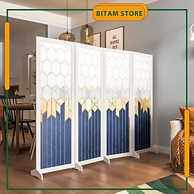 Mua Vách ngăn bình phong chắn phòng in tranh hiện đại trang trí  bình phong in tranh ngăn phòng