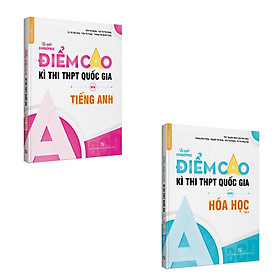 [Download Sách] Combo luyện thi đại học điểm cao môn Tiếng Anh - Hoá học - Tập 2 - NXB Đại học Quốc gia Hà Nội