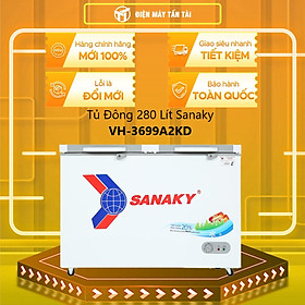 Mua Tủ đông Sanaky Inverter 270 lít VH-3699A2KD - Hàng Chính Hãng - Chỉ Giao Hồ Chí Minh