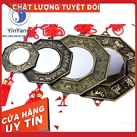 GƯƠNG BÁT QUÁI TREO CỬA NHIỀU CỠ SIÊU RẺ