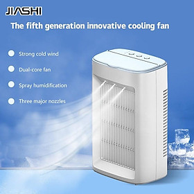 JIASHI Quạt phun sương làm mát mini ba nấc điều hòa không khí Hàng nhập khẩu