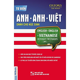 Sách - Từ Điển Anh - Anh - Việt Dành Cho Học Sinh - MCBooks