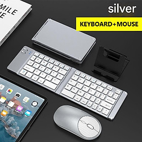 Mua Bộ Bàn phím chuột mini Gấp gọn không dây Z219 kết nối bluetooth 5.2 + 3.0 + Usb wireless 2.4g hàng nhập khẩu
