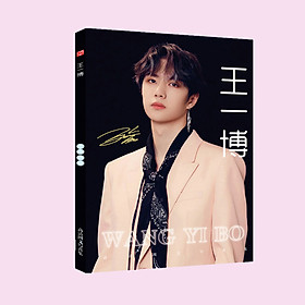 Vương Nhất Bác photobook instagram tặng hình dán Trần Tình Lệnh