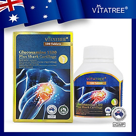 Glucosamin,Viên Uống Hỗ Trợ Xương Khớp Vitatree Glucosamine 1500 plus