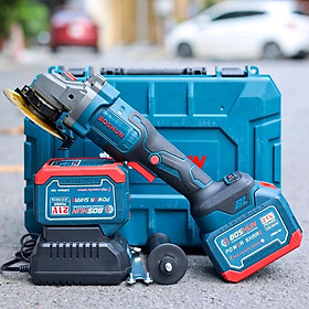 Mua MÁY MÀI PIN BOSHUN BS_AG100BL K CHỔI THAN- ĐỘNG CƠ TỪ LÕI ĐỒNG - CHÂN PIN PHỔ THÔNG - BỘ GỒM 2 PIN 15Cell