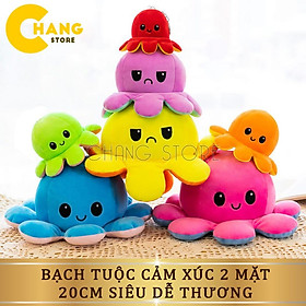 Thú bông Bạch tuộc cảm xúc 26cm, hàng Việt Nam, chất lượng cao