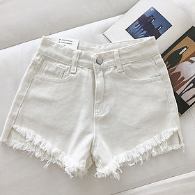 Quần Short Jean Nữ Cạp Cao, Quần Đùi Rách Nữ Cá Tính Sexy - Hàng Quảng Châu Loại 1 (018)