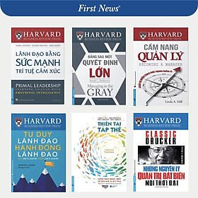 Hình ảnh Harvard Business Review (Combo 6 cuốn) - First News