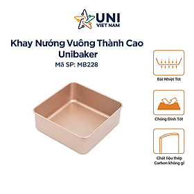 KHAY NƯỚNG VUÔNG THÀNH CAO UNIBAKER MB228