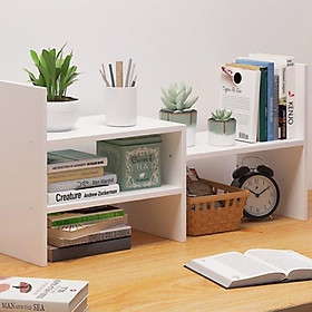 Mua COMBO KỆ ĐA NĂNG MẪU MỚI 03 - KỆ MÁY TÍNH ĐỂ BÀN LÀM VIỆC DECOR - LẮP GHÉP
