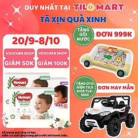 Tã Bỉm dán siêu cao cấp Huggies Platinum Nature Made size M64 64 miếng