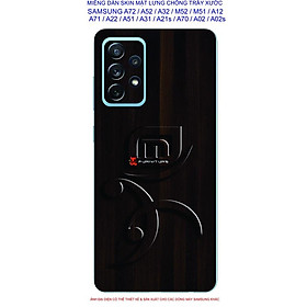 Mua Miếng Dán Skin mặt lưng Dành Cho Điện Thoại Samsung A72 / A52 / A52s 5g / A32 / M52 / M51 / A12 / A22 / A71 / A51 / A31 / A21s / A02 / A02s