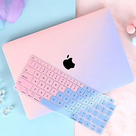 Mua Ốp Dành Cho Macbook Và Phủ Phím Màu Ombre