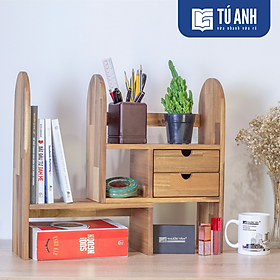 Mua KỆ ĐỂ BÀN MIRANDA  Gỗ Tràm tự nhiên 