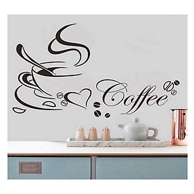 Mua Decal Dán Tường Ly Cà Phê 2 PK294 (40 x 60 cm)