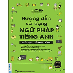 Hướng dẫn sử dụng ngữ pháp tiếng Anh (tặng bút thú siêu dễ thương)