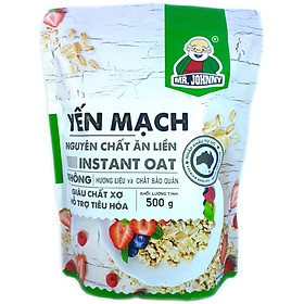 Yến Mạch Nguyên Chất Ăn Liền Mr.Johnny Túi 500g