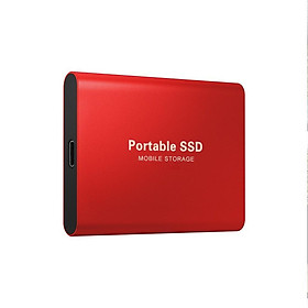 Mini 500GB / 1TB / 2TB / 4TB SSD Ổ cứng thể rắn M.2 bên ngoài di động tốc độ cao - red, red