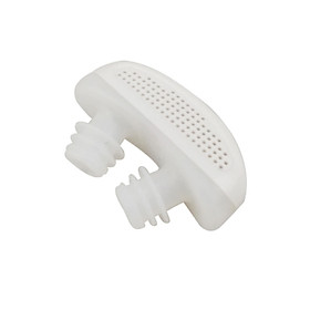 Silicone Mini 2 in 1Anti Snore Device Nasal Dilators Apnea Aid Stop Snoring Nose Clip white
