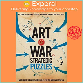 Sách - Art of War Strategic Puzzles : Battlefield scenarios and puzzl by Richard Wolfrik Galland (UK edition, hardcover)