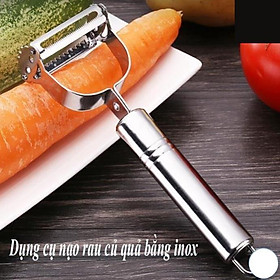 Mua Dụng cụ nạo - bào rau củ 2in1 chất liệu bằng inox tiện dụng