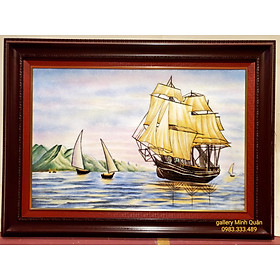 Mua TRANH ĐÁ TỰ NHIÊN THUẬN BUỒM XUÔI GIÓ