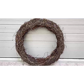 Mua Vòng nguyệt quế - đường kính 25cm đến 30cm - Cây giả  hoa lụa Decor trang trí nhà cửa