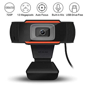 Video Conference Camera 1080P HD Webcam Computer Camera with Noise Reduction Microphone USB Plug & Play for Video