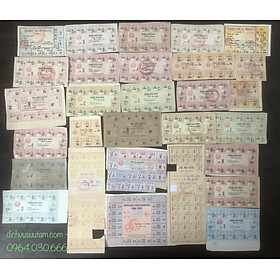 Mua Bộ 29 Phiếu mua hàng thời kì bao cấp khác nhau COPY tiêu bản