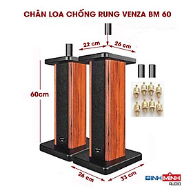 Mua Chân loa gỗ chống rung Venza BM 60 (1 đôi)